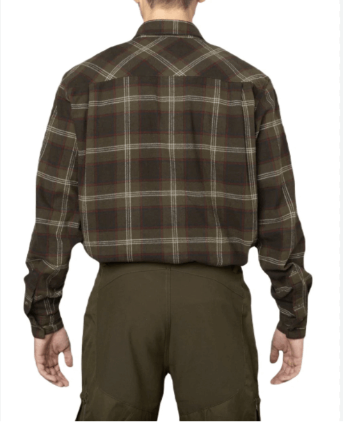 Сорочка Seeland Glen Flannel Shirt Pine green check Фото 3
